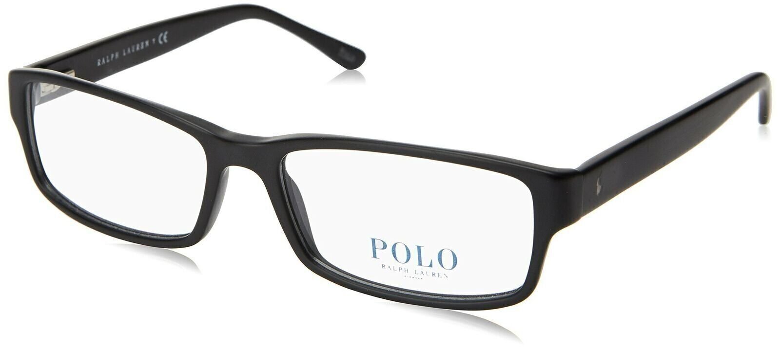 Gafas rectangulares polo para hombre PH2065 5284 negro mate 54 mm
