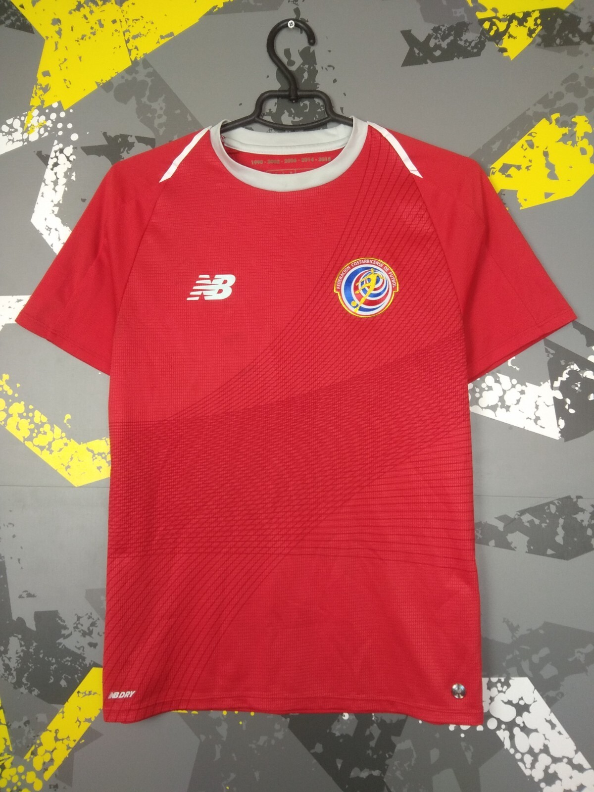 Costa Rica Home football shirt 2018 - 2020 New Balance Mens Size S ig93
