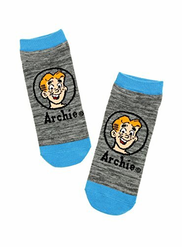 Archie Comics No-Show Socks with Iconic Character Designs-image