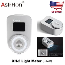US Astrhori XH-2 Camera Light Meter OLED Screen Cold Shoe Real Time External New