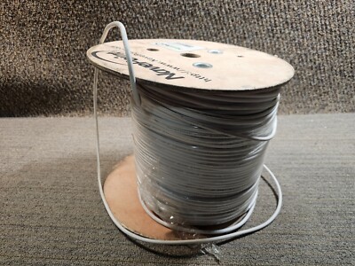 NavePoint 1000 Feet CCTV Security Camera CCA Power Cable Spool 18AWG 18/2 White