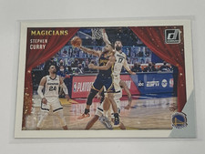 2021-22 Panini Donruss Basketball STEPHEN CURRY Magicians Insert Warriors NO.9