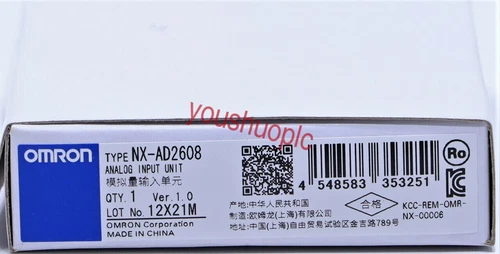 NEW SEALED OMRON NX-AD2608 ANALOG INPUT UNIT