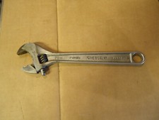 Vintage Crescent Crestoloy 10" Adjustable Wrench Made In USA
