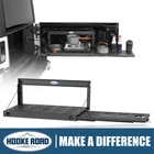Hooke Road Tailgate Table Rear Foldable Cargo Shelf for 07-18 Jeep Wrangler JK
