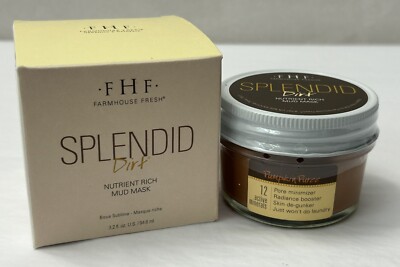 Farmhouse Fresh FHF Splendid Dirt Nutrient Rich Mud Mask 32.2 oz (0201 ...