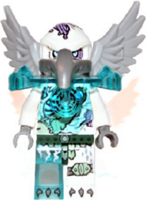 LEGO Legends of Chima VOOM VOOM - TRANS-LIGHT BLUE HVY ARMOR