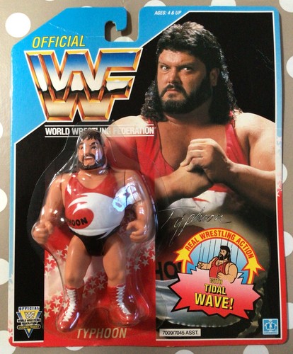 WWF Typhoon Natural Disasters figure MOC Hasbro 19...