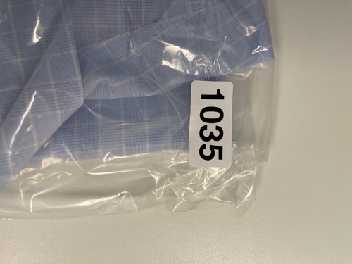 BROOKS BROTHERS SHIRT 15 4 5 Mens Blue White Check Non Iron Cotton 346 REGULAR - Picture 13 of 13