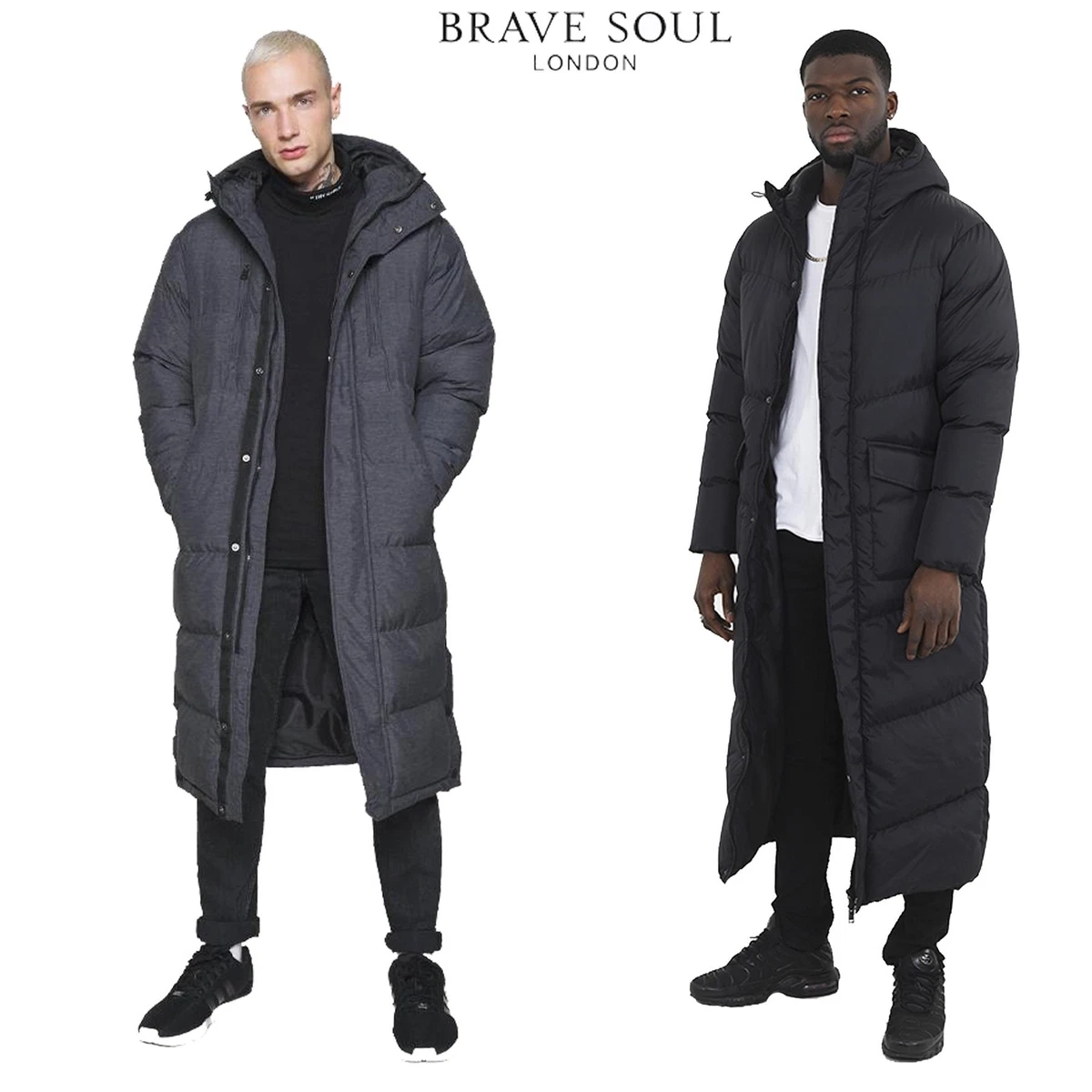 Brave soul top parka jacket
