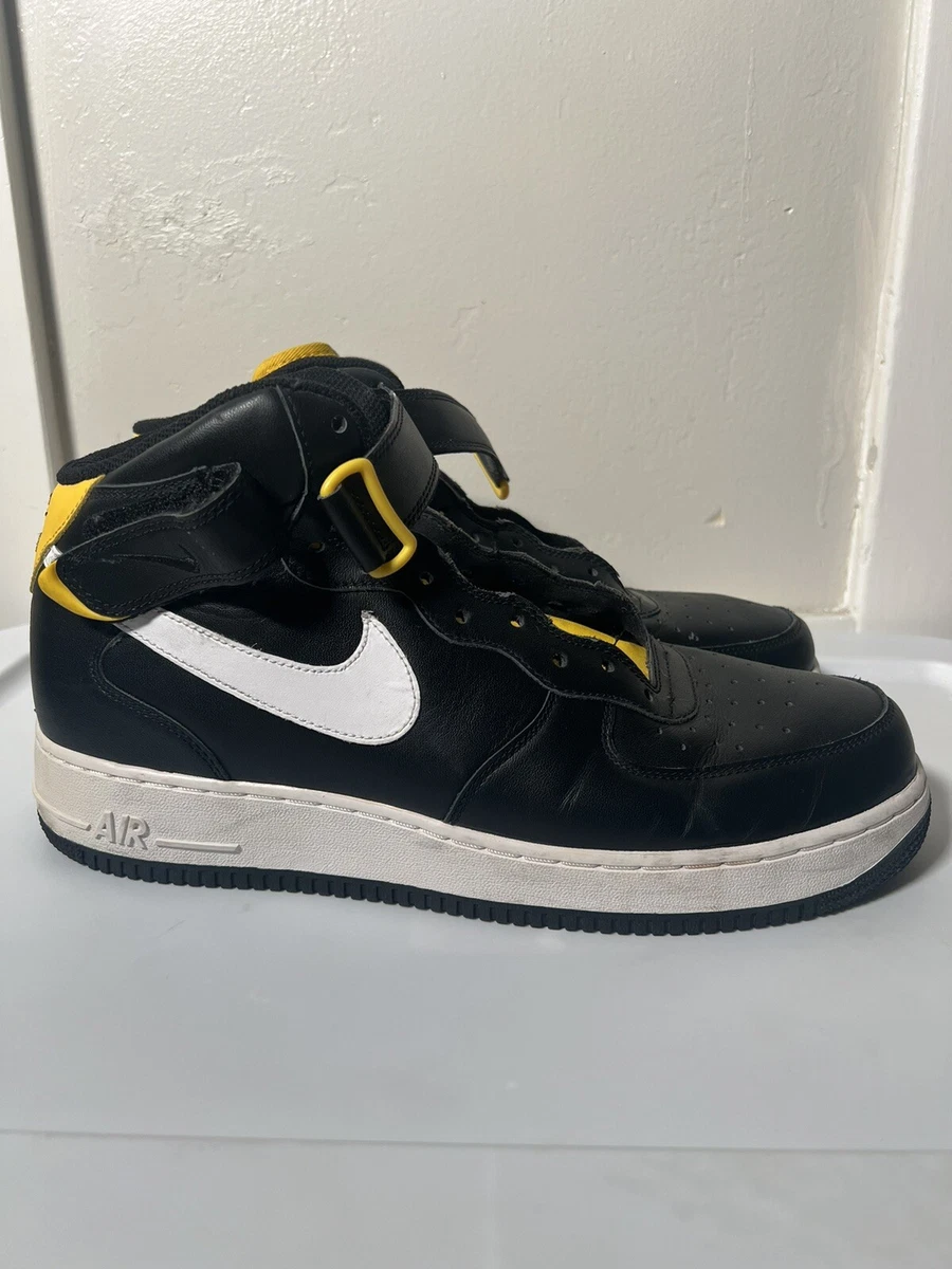 Black and yellow hotsell high top forces