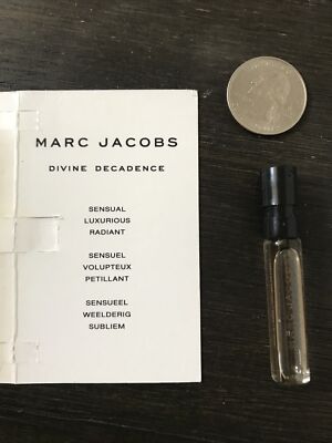 Marc Jacobs Divine Decadence Eau Parfum Perfume Fragrance oz Trial  Sample