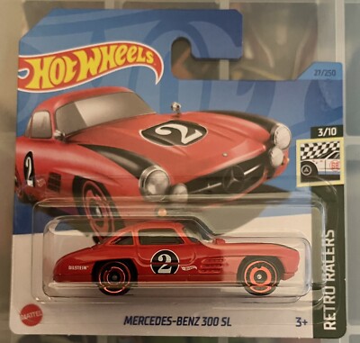1955 Mercedes-Benz 300 SL - Factory Sealed - Red - Hot Wheels #2