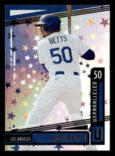Mookie Betts 2020 Panini Chronicles Unparalleled Astral  Card #30 Dodgers