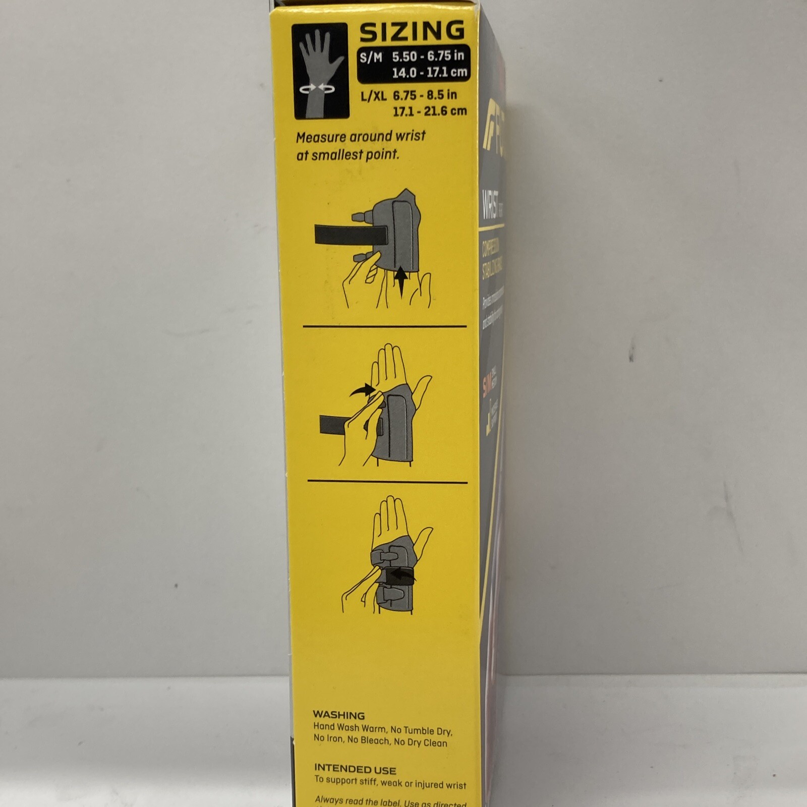 Futuro Energizing Wrist Support, Small/Medium, Right Wrist, Black NIB