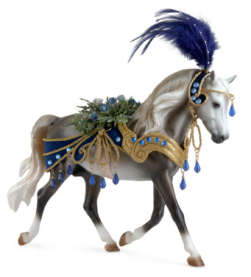 Breyer Horses Holiday Horse 2022 Snowbird Morgan Stallion #700125 26th in Series