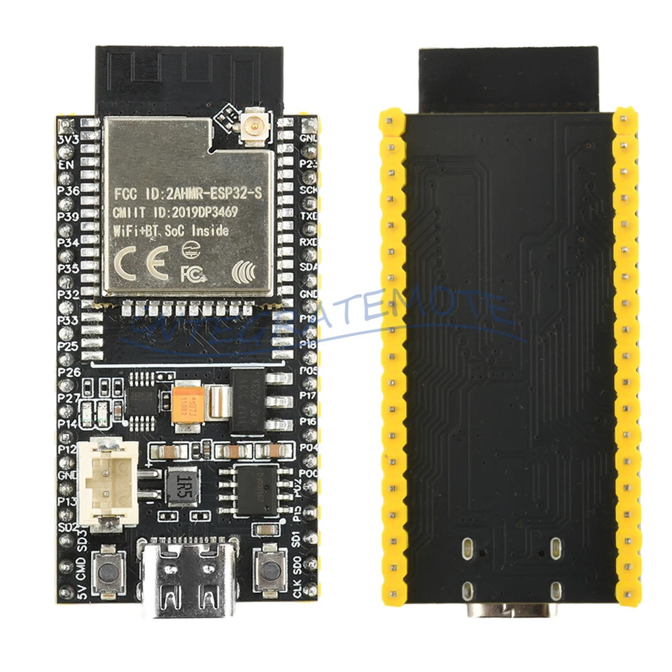 ESP32 WIFI Bluetooth Development Board ESP32-S Module W/ Battery Interface ~ - Image 3 of 4