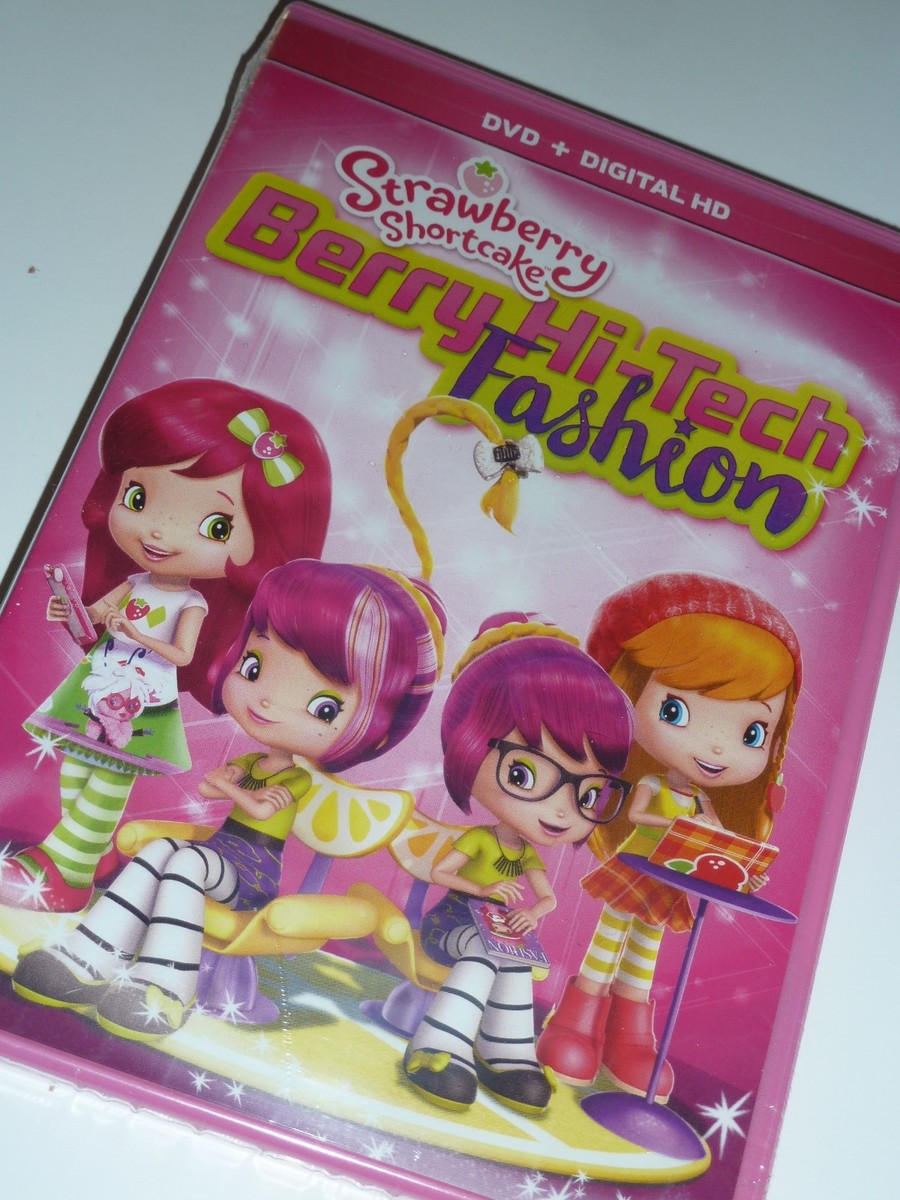 Strawberry Shortcake: Berry Hi-Tech Fashion DVD cartoon TV show