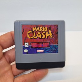 Mario Clash (Nintendo Virtual Boy) Cib Complete w/ Manual TESTED Authentic WORKS