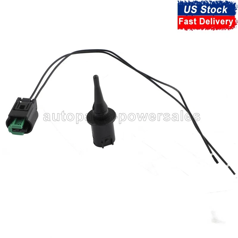 Sensor y enchufe de temperatura del aire ambiente exterior para Mercedes Benz C E CLK CLS GLK Foto 4 de 4