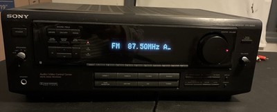 Sony FM Stereo FM AM Receiver STR-DE605 TESTED Vintage-Not Bundled-Remote Sepera