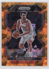 2021-22 Panini Prizm Orange Ice Prizm Dario Saric #66 0yl7