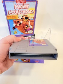 Mickey Mousecapade Nintendo NES CIB Complete in Box