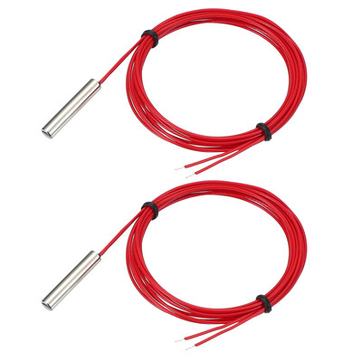 NTC Temperature Sensor,2 Pcs 20K 39 Inch 3950 1% Copper Temperature Sensor Probe
