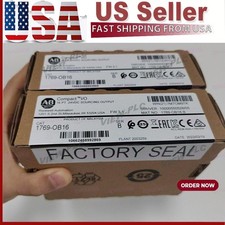 New Allen-Bradley 1769-OB16 CompactLogix 16 Pt 24VDC D/O Module US Free Tax