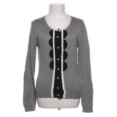 Edith & Ella, Strickjacke, Damen, Größe: S, Grau/Schwarz/Weiß #IYC