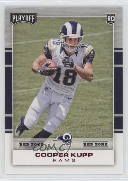 2017 Panini Playoff Rookies Red Zone Cooper Kupp #232 04xs