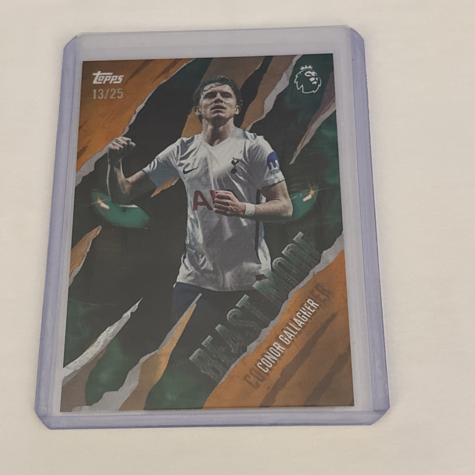 /25 Bronze & Green Topps PL 2026-27 Conor Gallagher BEAST MODE BM 24 Tottenham