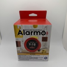 Nintendo Sound Clock Alarmo Alarm Clock Mario Zelda Pikmin Splatoon NEW Sealed