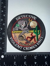 Peoria Arizona AZ Police Shoulder Patch Detective Violent Crimes Obsolete