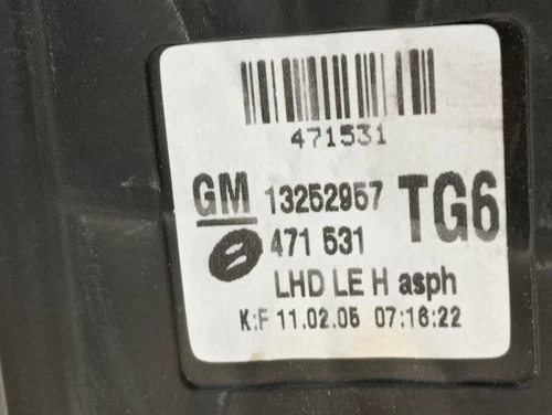 13252957 Retrovisor Izquierdo para OPEL ZAFIRA B Cosmo 2007 7233764 - Imagen 3 de 8