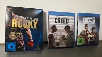 ROCKY 1-5 + CREED 1-2 Blu-ray Bluray KLASSIKER