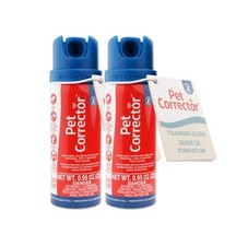 Pet Corrector Dog Trainer Twin Pack - Stops Barking, Jumping Up, 30 ml, Red