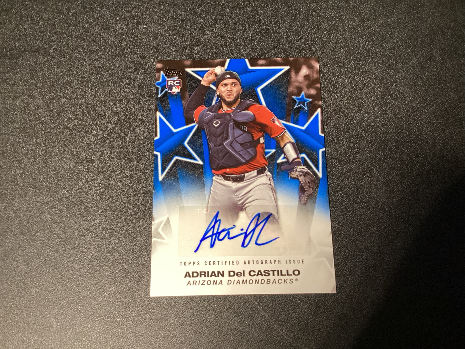 2025 Topps Series 1 Adrian Del Castillo Baseball Stars Auto Blue /150 RC #BSA-AD