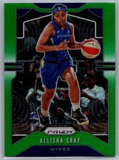 2020 Panini Prizm WNBA ALLISHA GRAY Green Prizm #58 Wings Dream