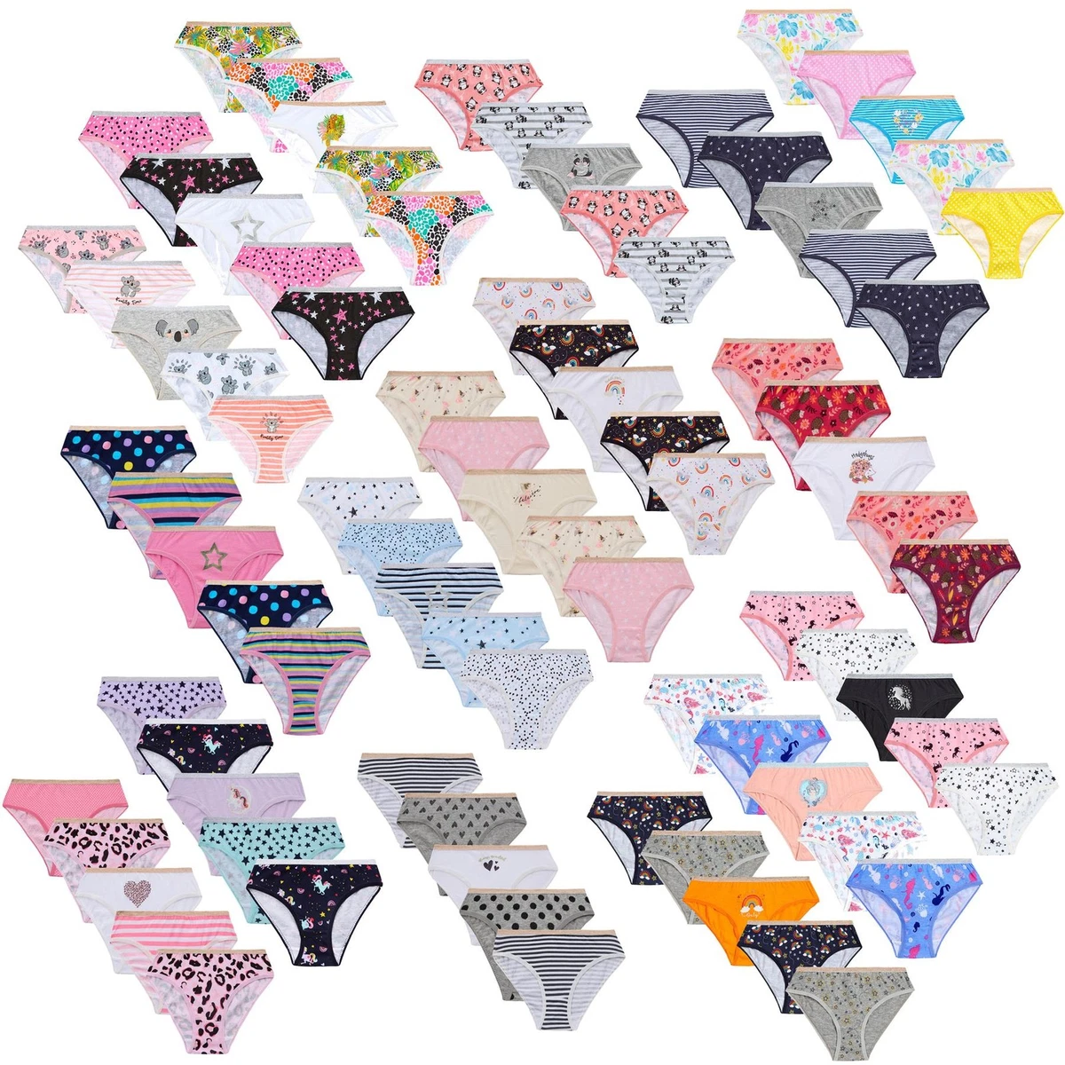 5 Pezzi/confezione Biancheria Intima Per Ragazze, Slip In Rayon Per - Foto 3