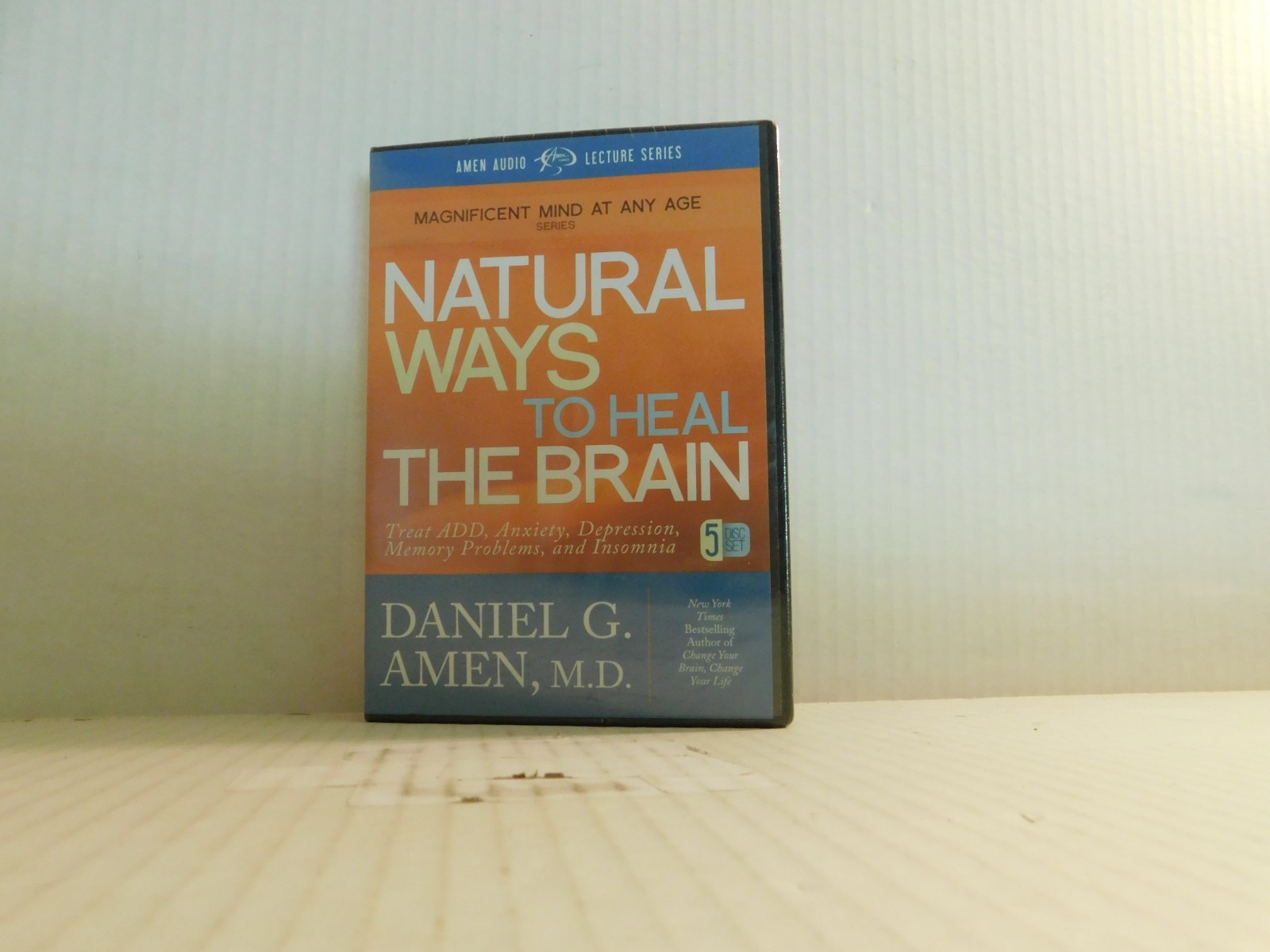 Natural Ways to Heal the Brain Daniel G. Amen 5 CD Disc Set - **NEW SEALED**