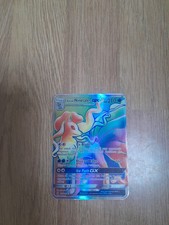 Pokemon Alolan Ninetales GX Rainbow Rare Card 150/145 Guardians Rising