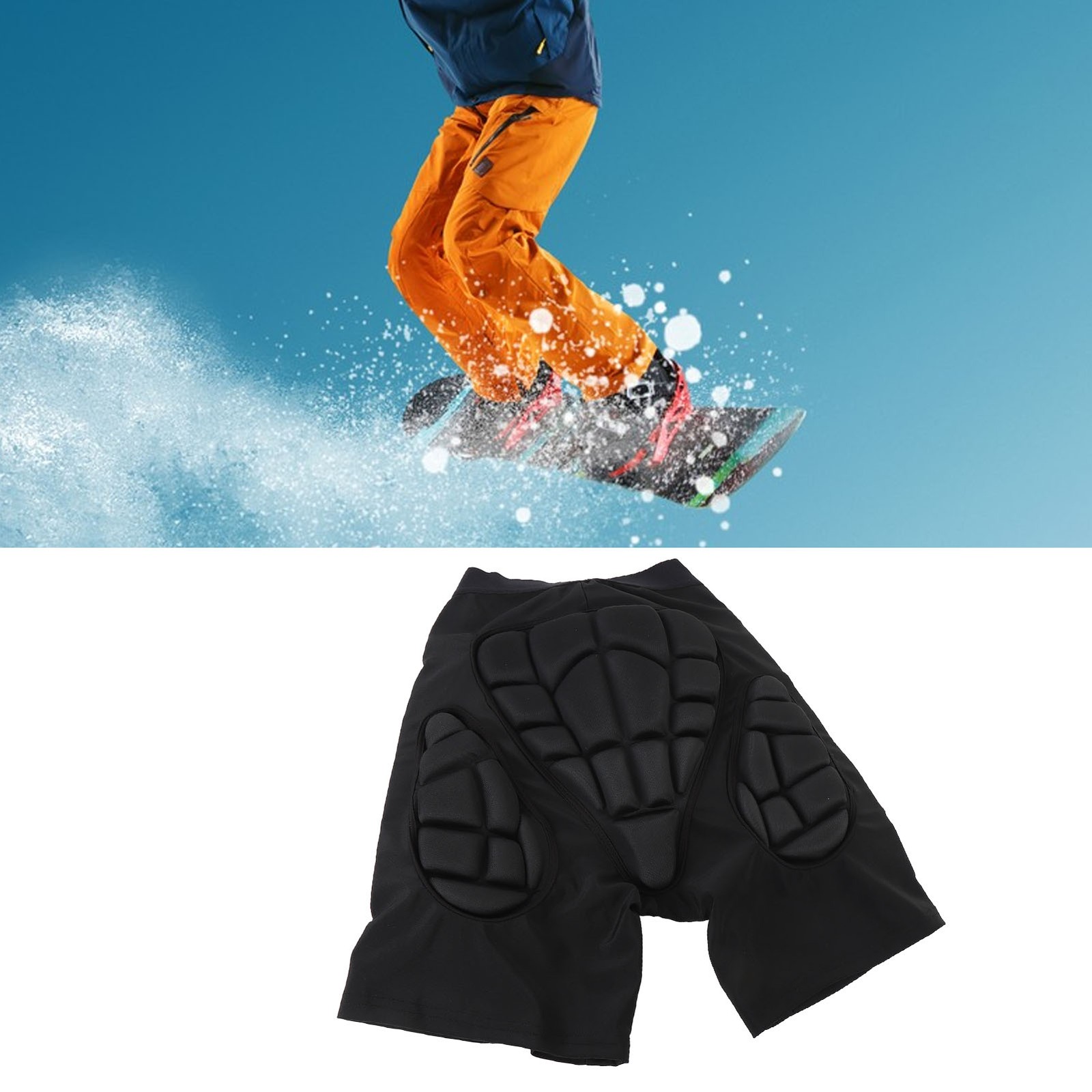 L Hip Protective Padded Shorts Polyurethane EVA Shock Absorption Hip EC