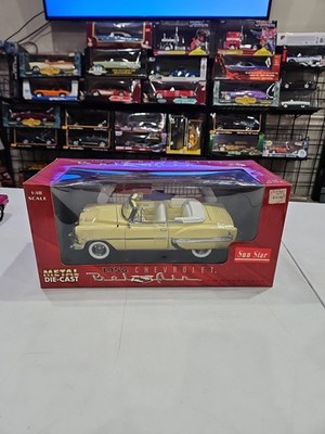 Chevrolet 1954 Bel Air Convertible Die-Cast Vehicle 1:18 Scale Sun Star #1712