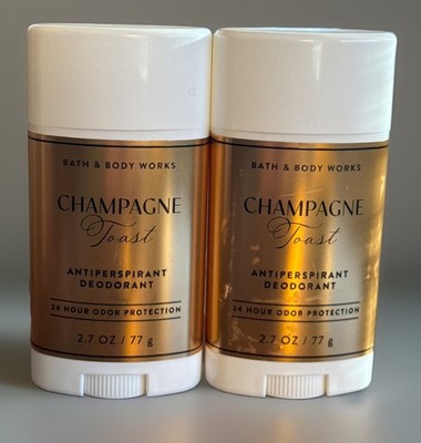 Bath & Body Works CHAMPAGNE TOAST Antiperspirant Deodorant - 2.7 oz  each 2 Pack