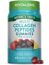 Multi Collagen Gummies  60 Count  Hair, Skin  Nails  by Nature's Truth