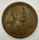 1921 S - Lincoln Wheat Penny - AG/Cull X-664