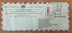 1950s UN Liaison Office Damascus Syria to ICAO Montreal Canada Airmail Cover