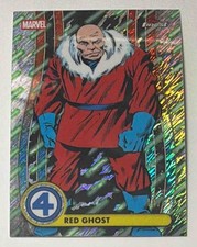 Red Ghost 2026 Topps Finest Fantastic Four Common CosmicRay Refractor /65