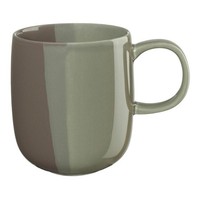 Asa Selection Joy Kaffeetasse Teetasse Kaffeebecher Porzellan Braun GrüN 400Ml